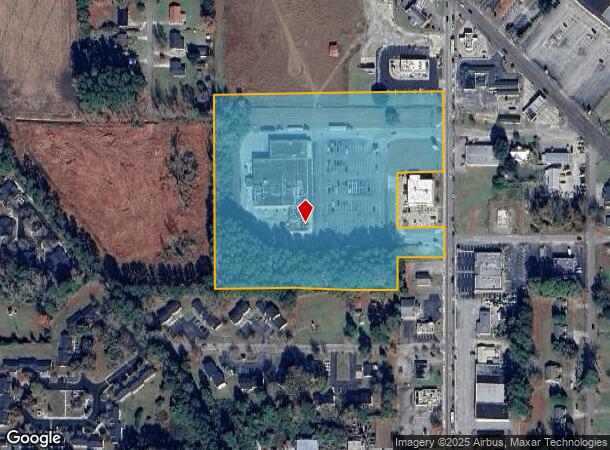 801 N Brown St, Chadbourn, NC Parcel Map