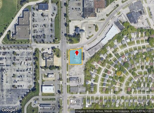 5497 Warrensvill Rd, Maple Hts, OH Parcel Map