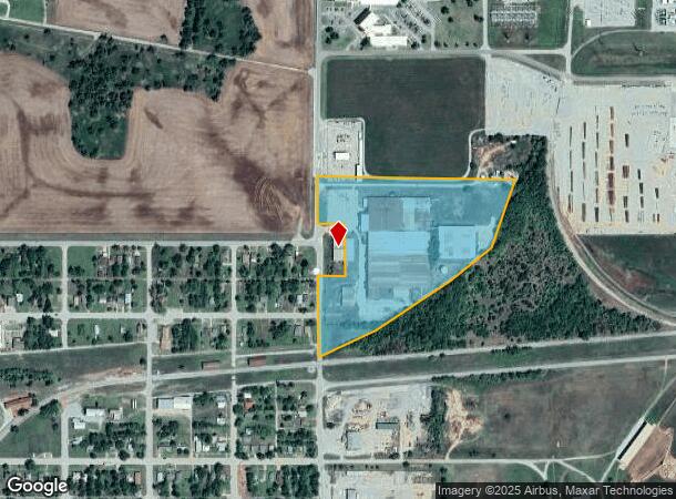 505 Ne 7Th St, Anadarko, OK Parcel Map
