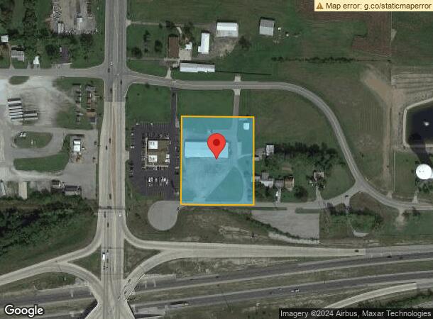  1070 Highland School Dr, Richmond, IN Parcel Map