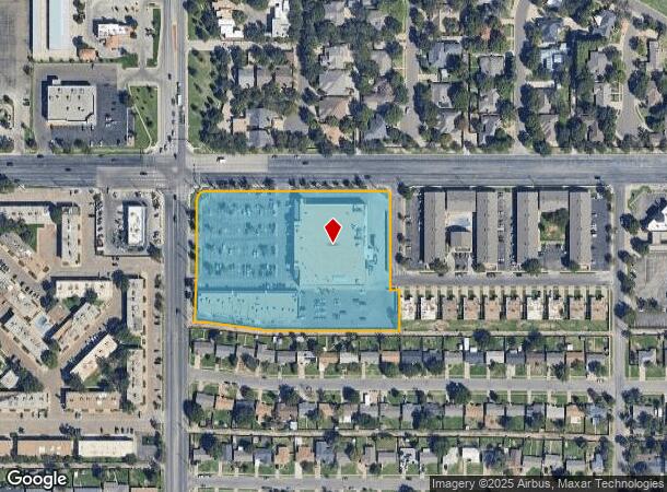  405 Slide Rd, Lubbock, TX Parcel Map
