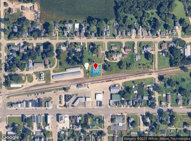 200 N 4Th St, Kirkland, IL Parcel Map