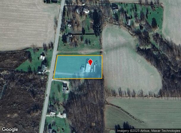 9691 Route 18, Cranesville, PA Parcel Map