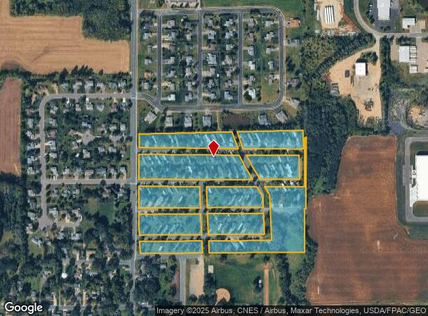 Mobile Home Ct, Roberts, WI Parcel Map