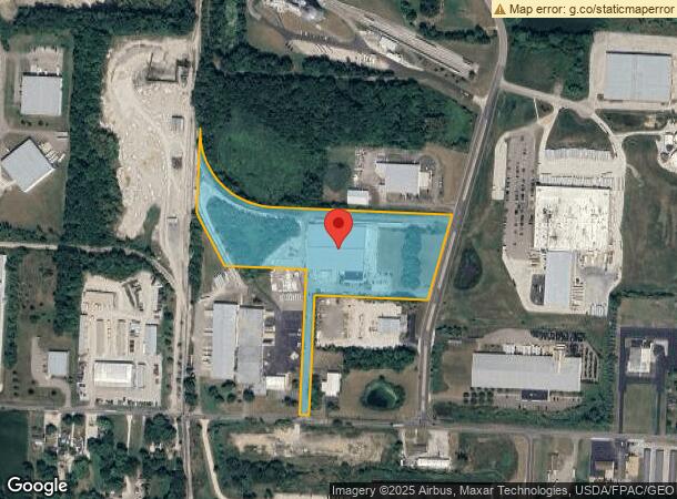  4075 Millennium Blvd Se, Massillon, OH Parcel Map