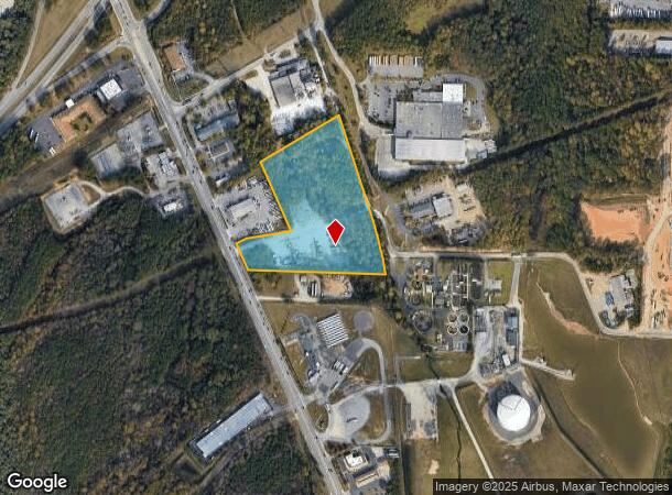  1501 E Williams St, Apex, NC Parcel Map