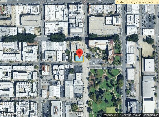  107 S Fair Oaks Ave, Pasadena, CA Parcel Map