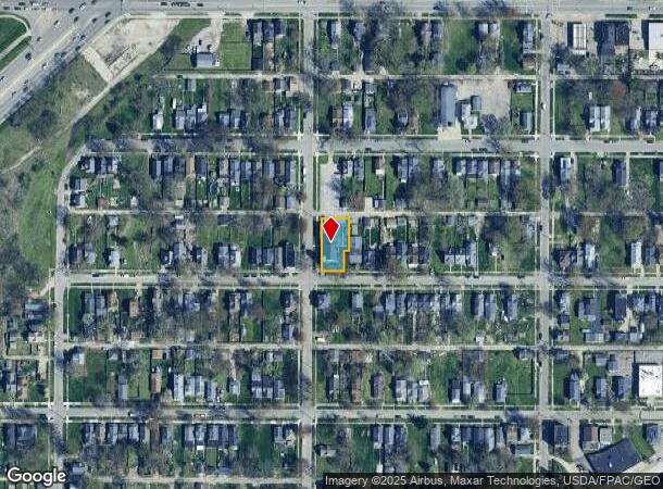  950 Prouty Ave, Toledo, OH Parcel Map