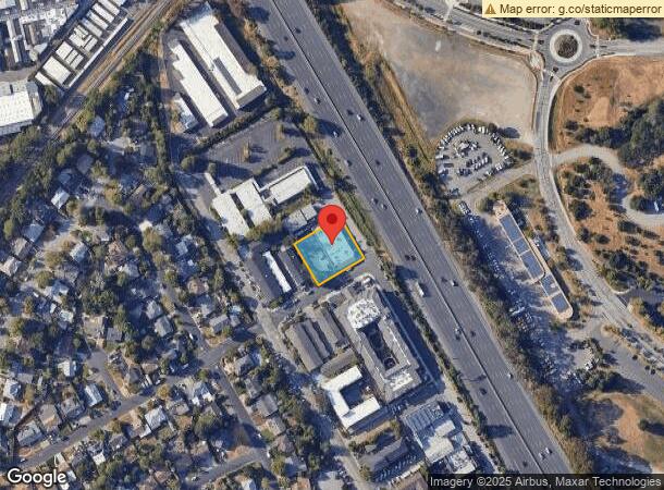  3815 Redwood Hwy, San Rafael, CA Parcel Map