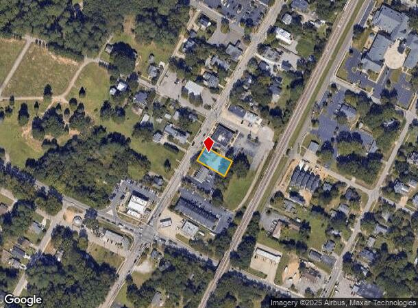  305 S Salem St, Apex, NC Parcel Map