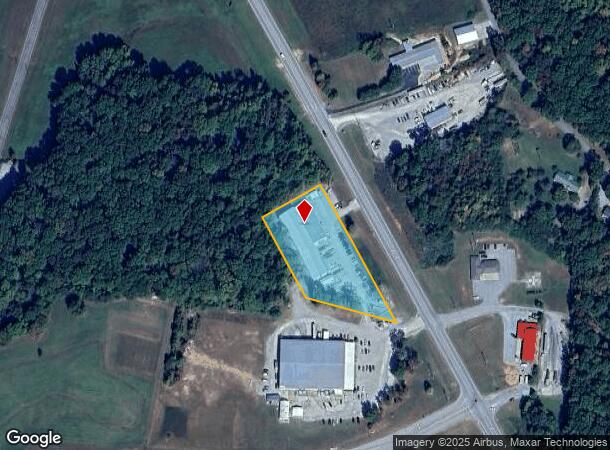  7666 Highway 7, Lyles, TN Parcel Map