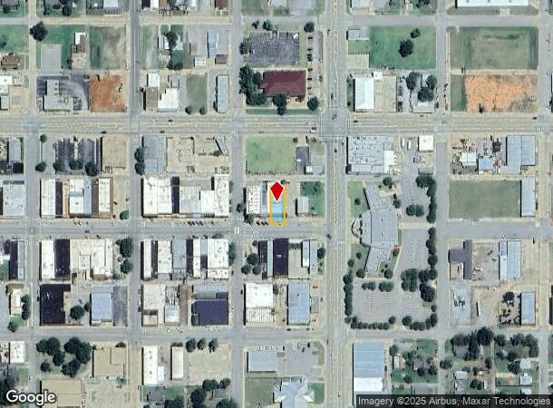  417 Frisco Ave, Clinton, OK Parcel Map