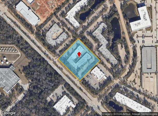  3200 Research Forest Dr, Spring, TX Parcel Map