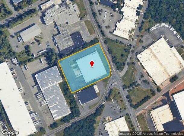 206 Talmadge Rd, Edison, NJ Parcel Map