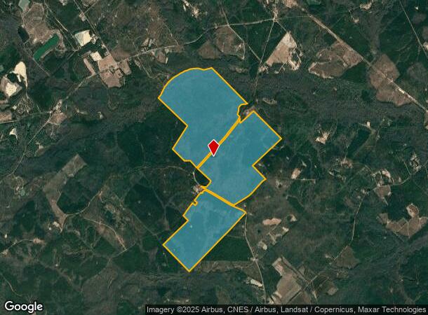 J R Sims Rd, GA Parcel Map