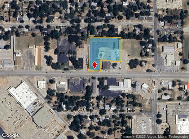 2501 E Main St, Gatesville, TX Parcel Map