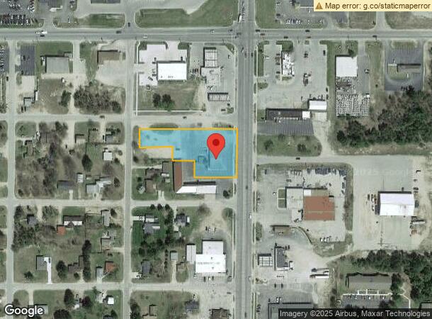  705 N Cedar St, Kalkaska, MI Parcel Map