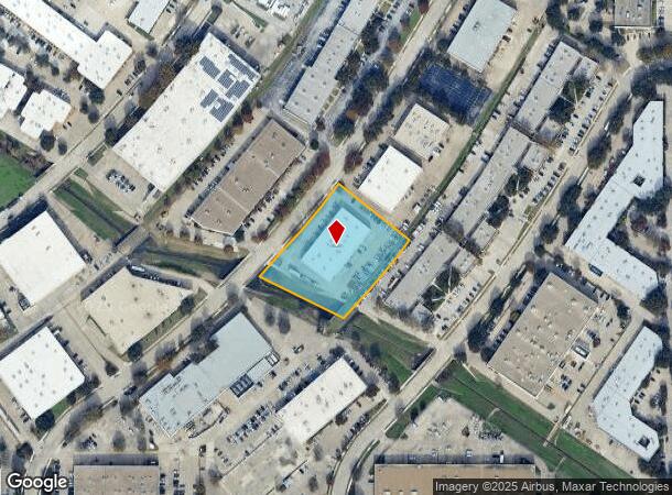  1710 Firman Dr, Richardson, TX Parcel Map