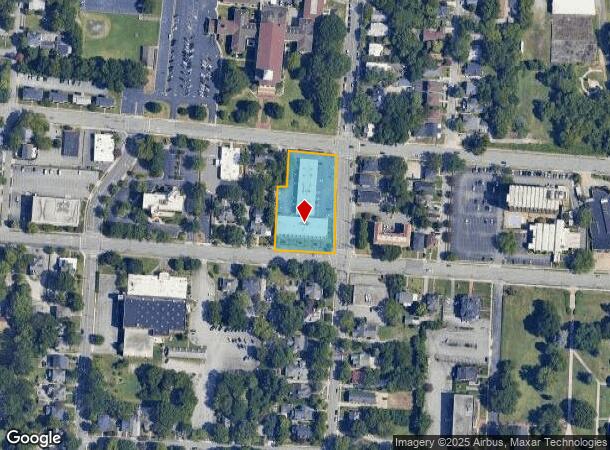 1000 W Market St, Greensboro, NC Parcel Map