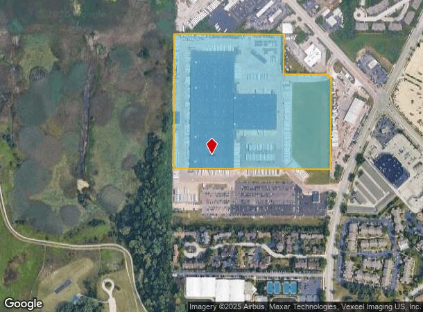  2100 N Hicks Rd, Palatine, IL Parcel Map