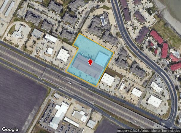  7602 S Padre Island Dr, Corpus Christi, TX Parcel Map