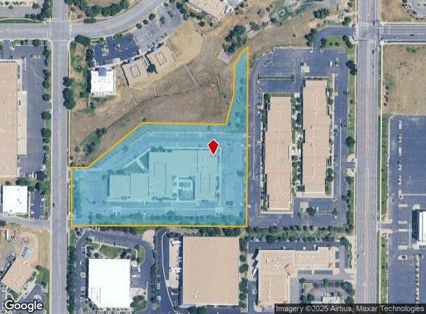  7150 S Fulton St, Centennial, CO Parcel Map