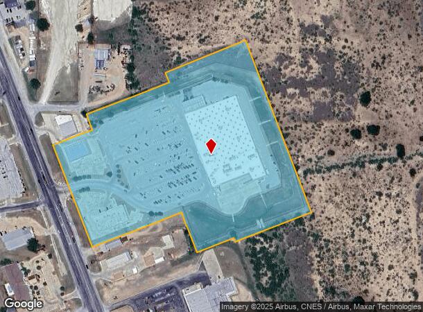  2207 S Bridge St, Brady, TX Parcel Map