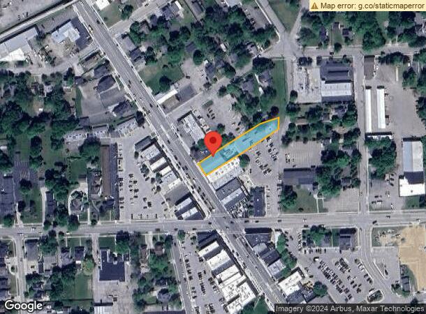  22 N Washington St, Oxford, MI Parcel Map