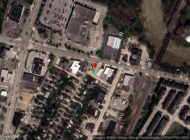  1155 W Front St, Monroe, MI Parcel Map