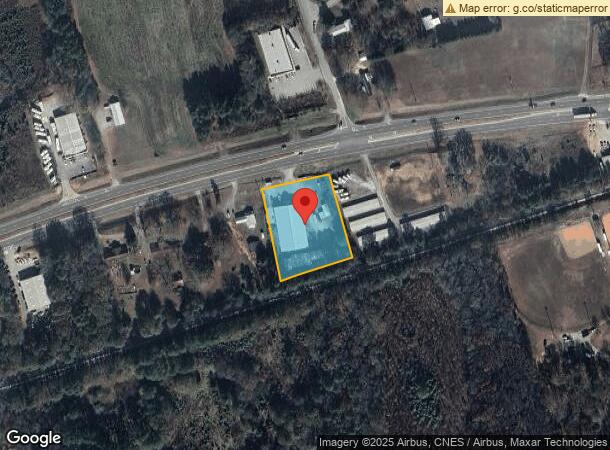  6145 Highway 72 W, Colbert, GA Parcel Map