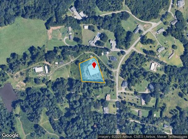 1575 Jenkins Valley Rd, Alexander, NC Parcel Map