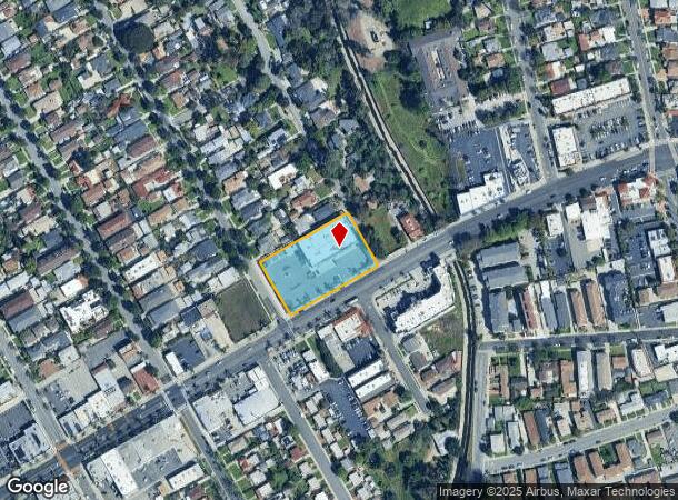 1237 E Main St, Alhambra, CA Parcel Map