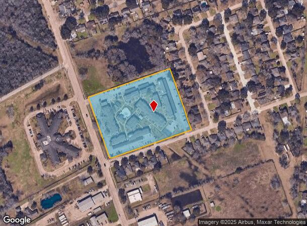 3833 Mustang Rd, Alvin, TX Parcel Map