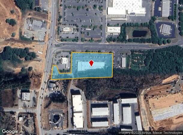 5620 Commerce Blvd, Alpharetta, GA Parcel Map