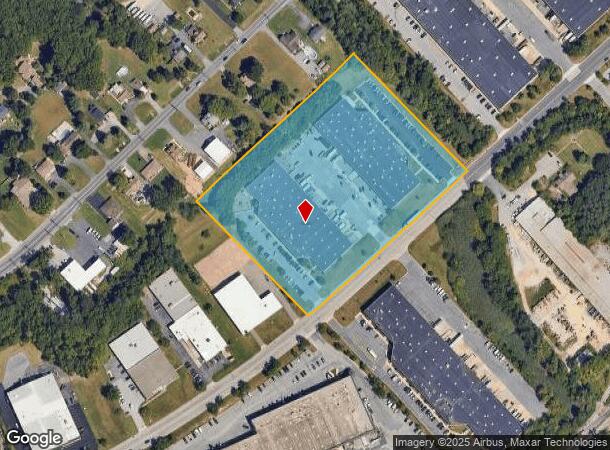 9004 Yellow Brick Rd, Rosedale, MD Parcel Map