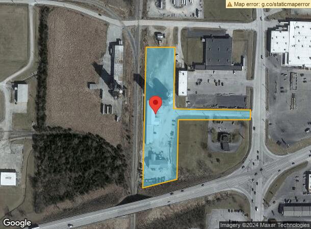  1805 N Morley St, Moberly, MO Parcel Map