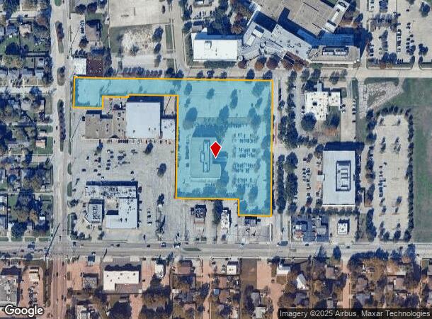  601 Clara Barton Blvd, Garland, TX Parcel Map