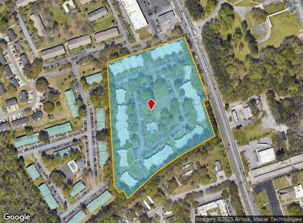  6701 Dorchester Rd N, North Charleston, SC Parcel Map