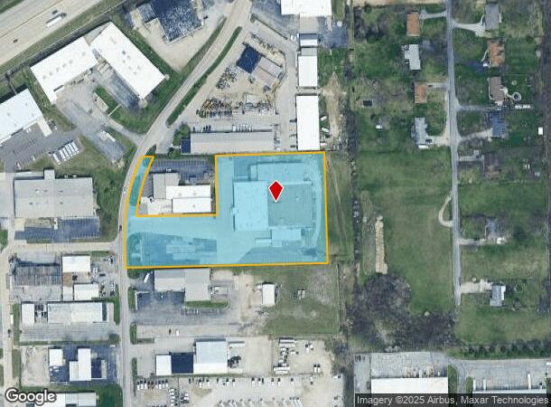  5620 Industrial Rd, Fort Wayne, IN Parcel Map