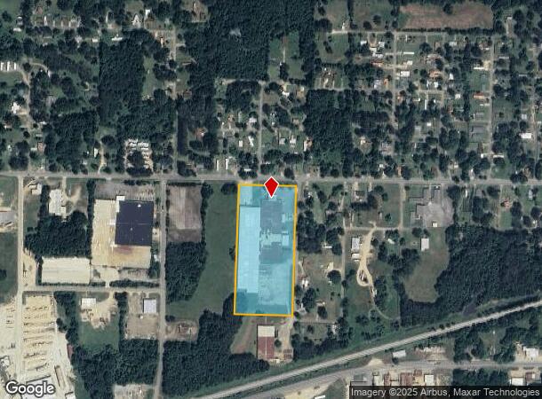1605 W Avenue B St, Hope, AR Parcel Map