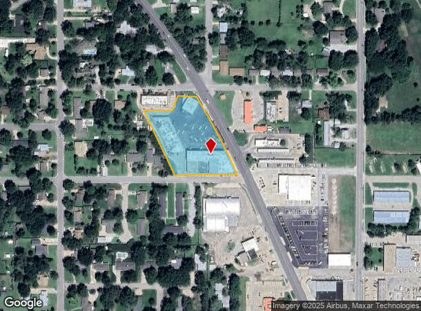1041 Washington Rd, Newton, KS Parcel Map