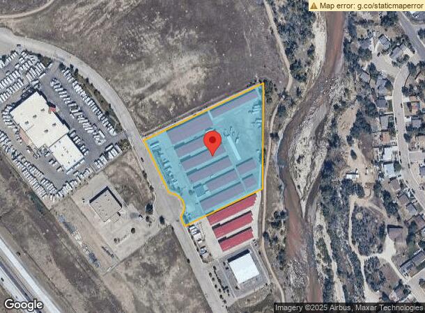  6939 Bandley Dr, Fountain, CO Parcel Map