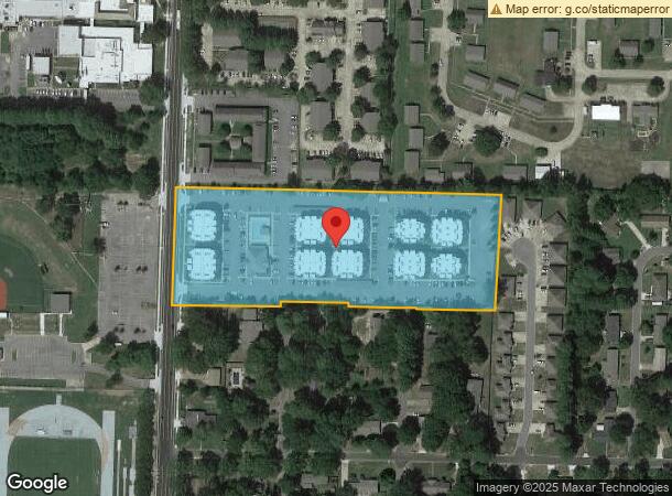  530 S Donaghey Ave, Conway, AR Parcel Map