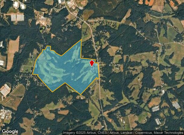 140 Cateechee Trl, Hartwell, GA Parcel Map