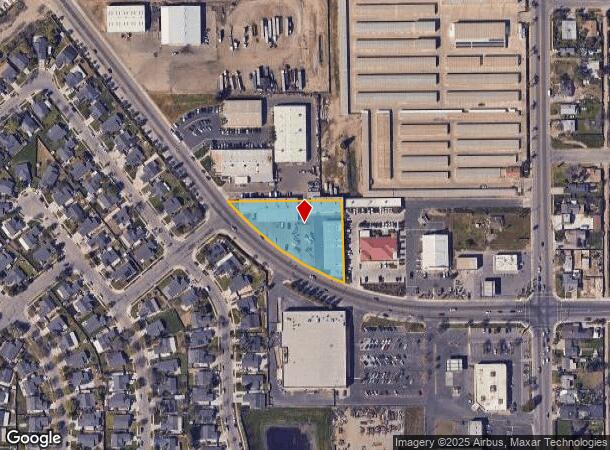  1626 W Tulare Ave, Visalia, CA Parcel Map