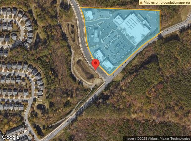  605 Mills Park Dr, Cary, NC Parcel Map