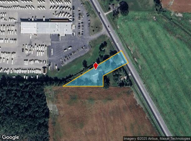 12454 Dixie Hwy, Birch Run, MI Parcel Map