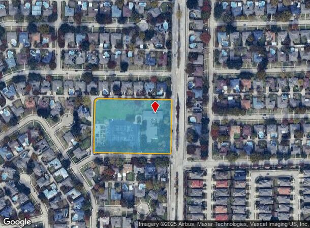  2709 Custer Rd, Plano, TX Parcel Map