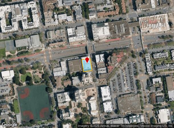  1807 Geary Blvd, San Francisco, CA Parcel Map