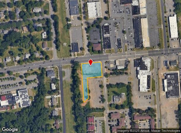 1709 Oak Tree Rd, Edison, NJ Parcel Map